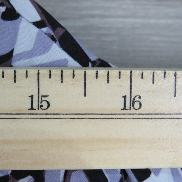 Ninety*‎ Women's Elastic 1/2 Sleeve Button Down Tie Waist Blouse~ Size 1X - Picture 7 of 10